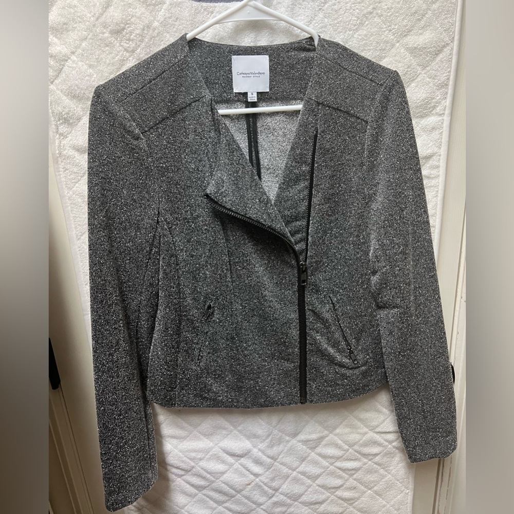 Catherine Malandrino size small women’s dress full zip jacket